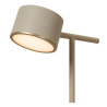 Lucide GIAN - stojací lampa - LED Dim. - 1x9W 2700K - Taupe