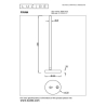 Lucide FINAN - stolní lampa- LED 3 kroky stmívání - 1x12W 2700K - černé