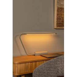 Lucide MADISON - Desk lamp - LED Dim to warm - 1x6,5W 2600K/2800K - Taupe