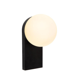 Lucide TASSA - Wall light Bathroom - LED Dim to warm - 1x10W 1800K/3000K - IP44 - černé