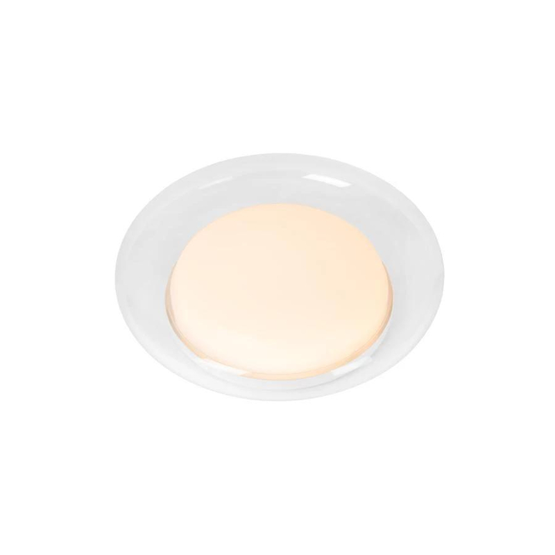 Lucide SKETES - Flush ceiling light - Ø 35,2 cm - LED Dim. - CCT - 1x18W 2700K/5000K - průhledná