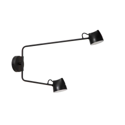 Lucide MILNE - Wall light - LED Dim. - 2x8W 2700K - černé