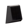 Lucide LUTON - Nástěnné svítidlo vnitřní/venkovní - LED stmívatelné - 1x1W - IP54 - Senzor Den/Noc - Černá