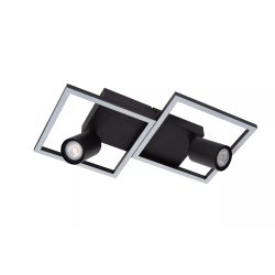 Lucide ARIANNE - stropní svítidlo - LED - 2xGU10 - černé