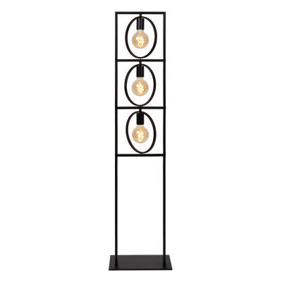 Lucide SUUS - Stojací lampa - 3xE27 - černá