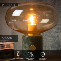 Lucide 03520/01/62 CHARLIZE lampa stolní E27/40W 