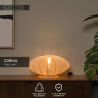 Lucide CORINA - Stolní lampa - Ø 40 cm - 1xE27 - Smetanová