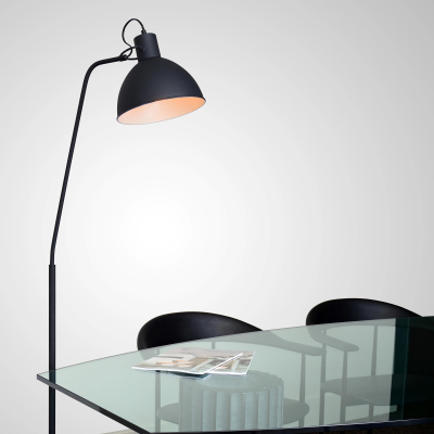 Lucide SHADI  - stojací lampa - 03717/01/30 -  E27 - 160cm - černá