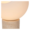 Lucide DAVIN - Stolní lampa - 1xE27 - Opál