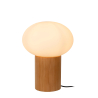 Lucide BIRTLE - Stolní lampa - 1xE14 - Opál