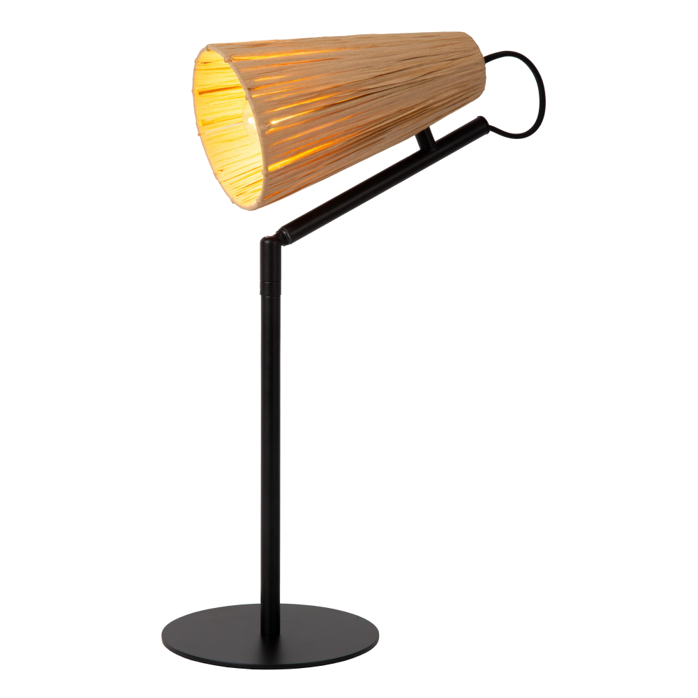 Lucide BENSEN - Stolní lampa - 1xE14 - černá