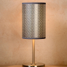 Lucide MODA - stolní lampa - Ø 13 cm - Šedá 08500/81/36