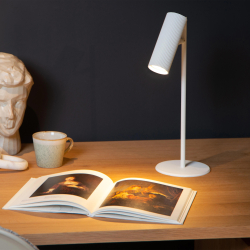 Lucide CLUBS stolní lampa 1xGU10 bílá