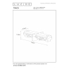 Lucide TRACK přímý konektor/systém 230V černá