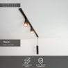 Lucide TRACK přímý konektor/systém 230V černá