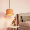 Lucide WOOLLY závěsné stropní svítidlo Ø 28 cm 1xE27 okrově žlutá
