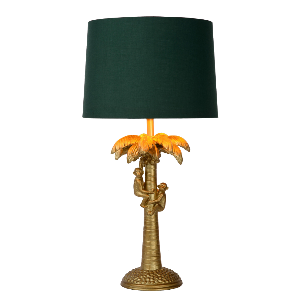 Lucide COCONUT stolní lampička E27/40W H50cm zlatá / mosazná