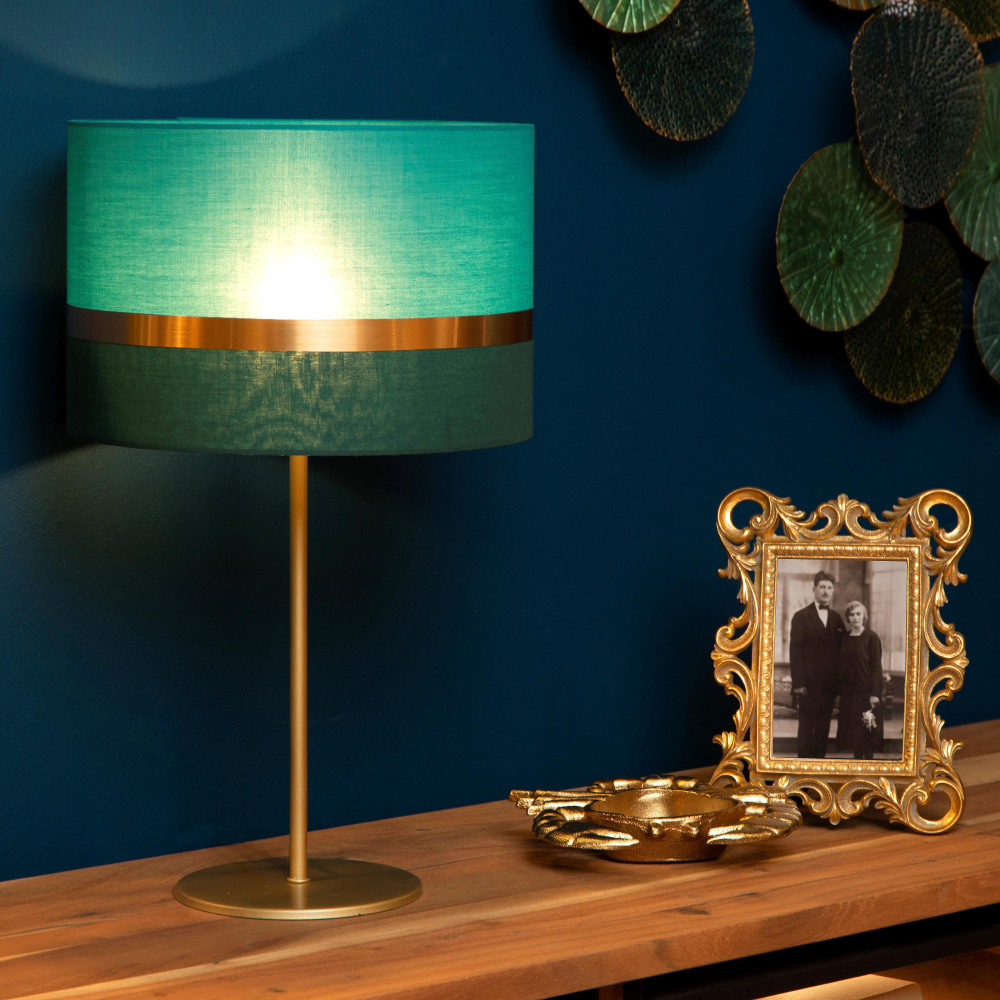 Lucide EXTRAVAGANZA TUSSE stolní lampa Ø30 cm 1xE27 zelená