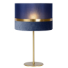 Lucide EXTRAVAGANZA TUSSE stolní lampa Ø30 cm 1xE27 modrá