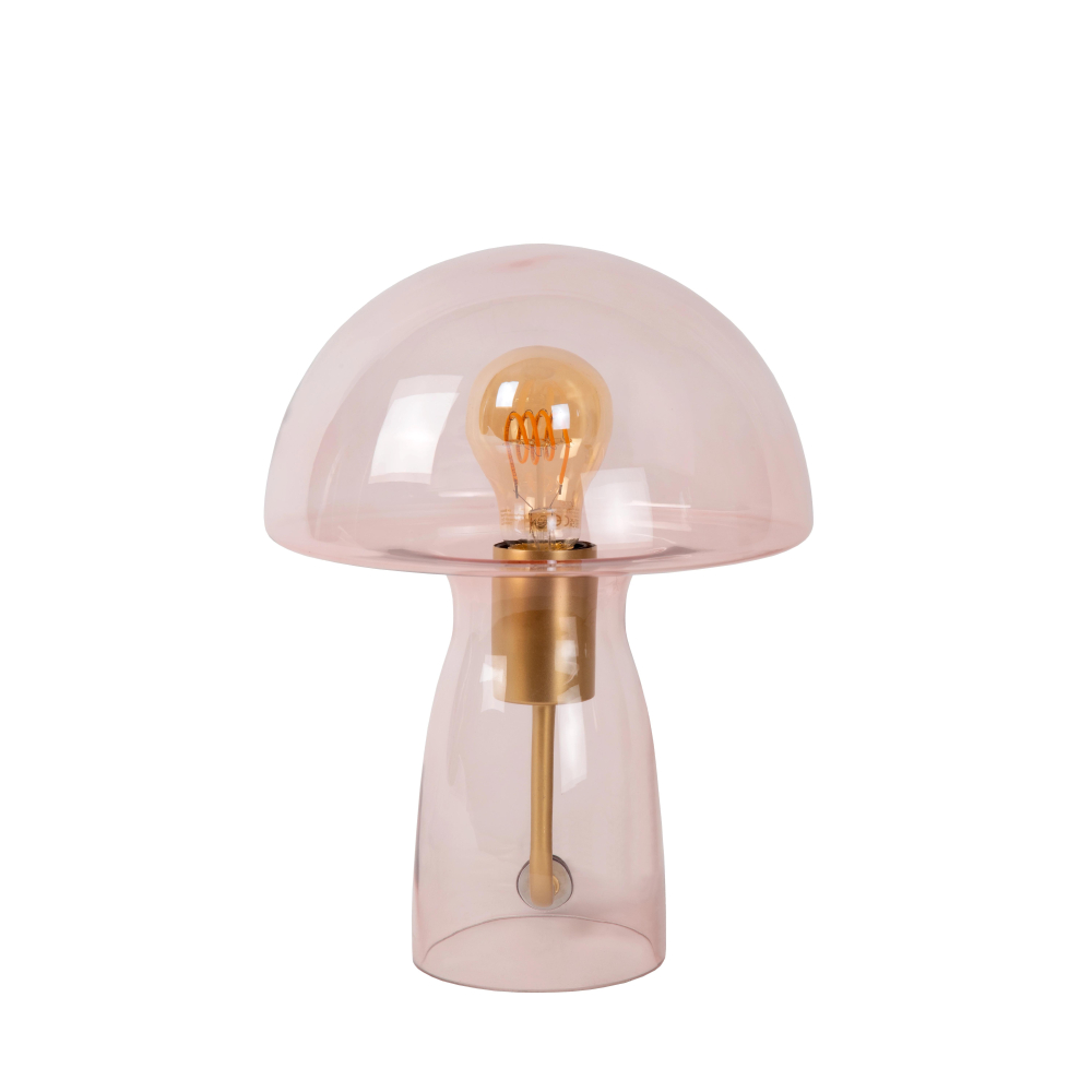 Lucide FUNGO stolní lampa 1xE27 růžová