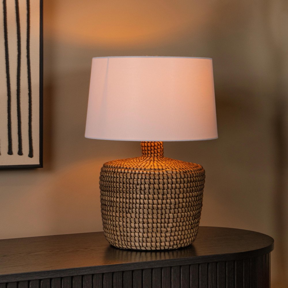 Lucide AMBALA - Stolní lampa - 1xE27 - Natural