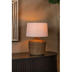 Lucide AMBALA - Stolní lampa - 1xE27 - Natural