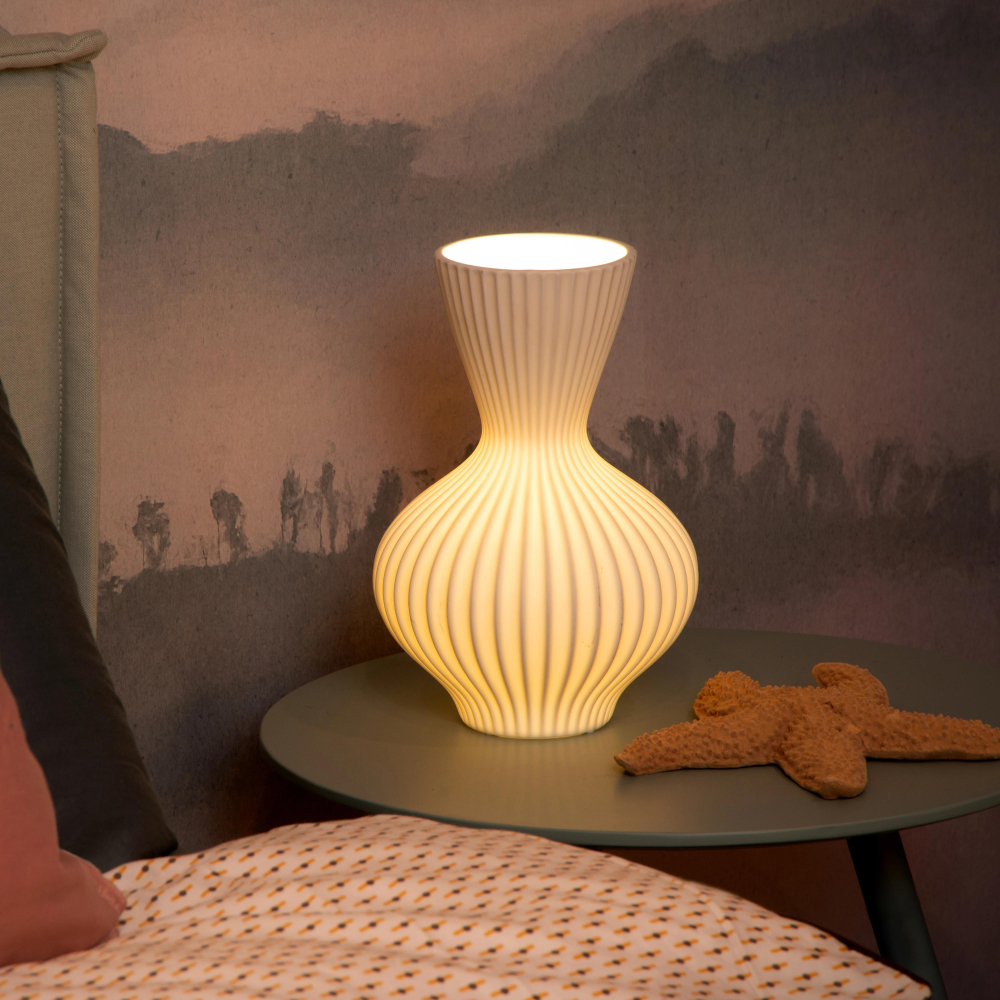 Stolní lampa MOMORO - 1xE14 - Bílá