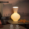 Stolní lampa MOMORO - 1xE14 - Bílá