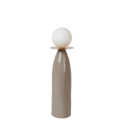 Lucide FIGARO - Stolní lampa - Ø 12 cm - 1xG9 - 13544/45/36 - Šedá