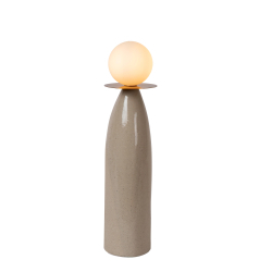 Lucide FIGARO - Stolní lampa - Ø 12 cm - 1xG9 - 13544/50/36 - Šedá