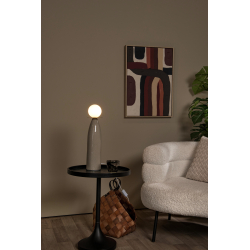Lucide FIGARO - Stolní lampa - Ø 12 cm - 1xG9 - 13544/50/36 - Šedá