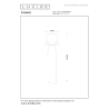 Lucide FIGARO - Stolní lampa - Ø 12 cm - 1xG9 - 13544/54/36 - Šedá