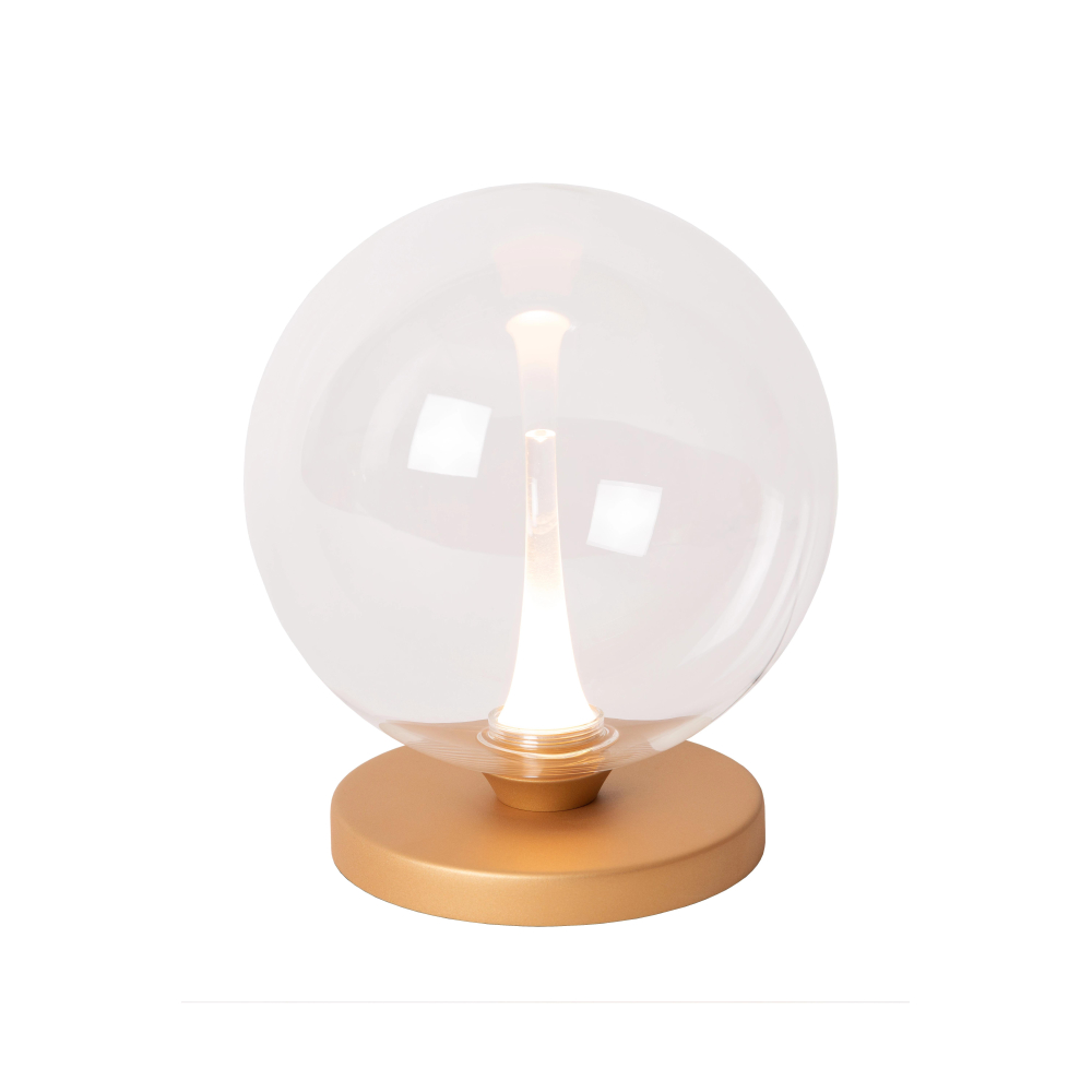 Lucide GISELA - Stolní lampa - Ø 16 cm - LED - 1x5W 2700K - Transparent