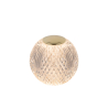 Lucide CINTRA - dobíjecí stolní lampa - D11 cm - LED - 2W 2700K - 3 kroky stmívání - Transparant