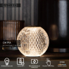 Lucide CINTRA - dobíjecí stolní lampa - D11 cm - LED - 2W 2700K - 3 kroky stmívání - Transparant