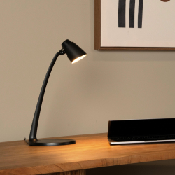 Lucide LUDO LED stolní lampa 1x4,5W 3000K černá