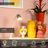 Lucide LUDO LED stolní lampa 1x4,5W 3000K bílá