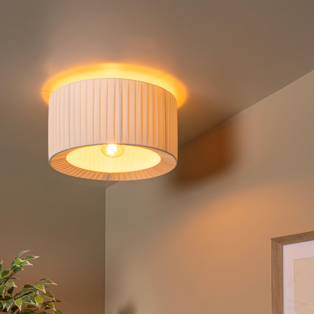 Lucide FOLD - stropní svítidlo - Ø 40 cm - 1xE27 - Bílá
