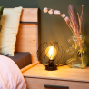 Lucide DANZA stolní lampa Ø 25 cm 1xE27 černá