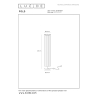 Lucide FOLD - Stojací lampa - Ø 20 cm - 2xE27 - Bílá