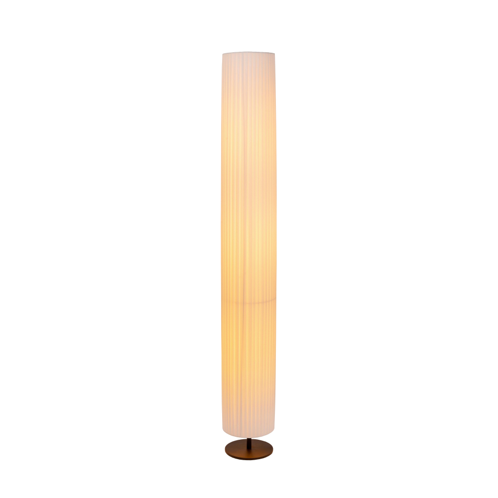 Lucide FOLD - Stojací lampa - Ø 20 cm - 3xE27 - Bílá