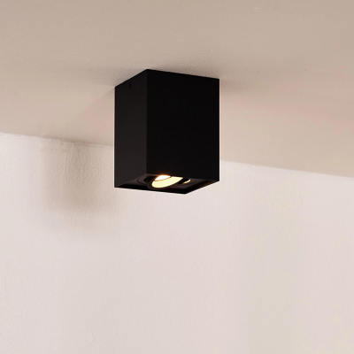 Lucide 22953/01/30 TUBE svítidlo stropní  9.6/9.6/12.5cm černá