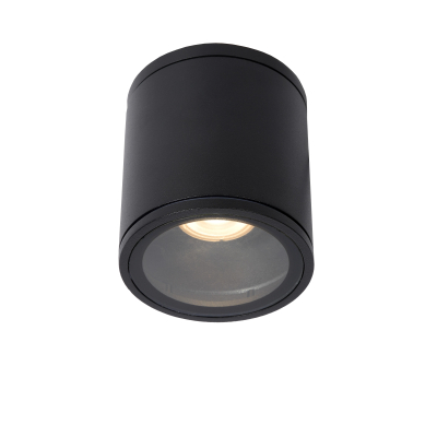 Lucide AVEN Stropní bodové kulaté Gu10/50W černá