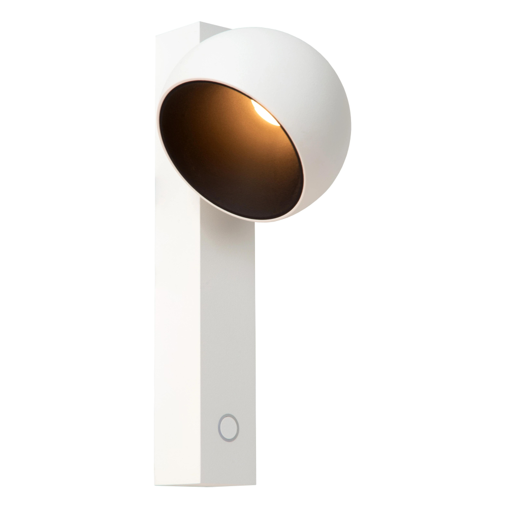 Lucide ESFERA - Nástěnné svítidlo - LED stmívatelné - 1x9W 2700K - Bílá