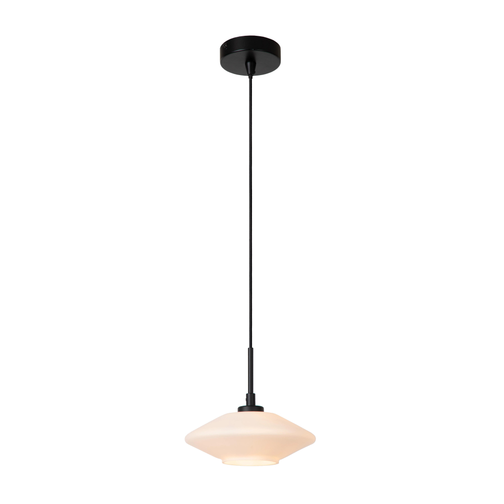 Lucide TREVOR - Závěsné svítidlo - Ø 20 cm - 1xG9 - Opál