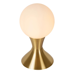 Lucide MOYA - Stolní lampa - Ø 12 cm - 1xG9 - zlatá / Mosaz