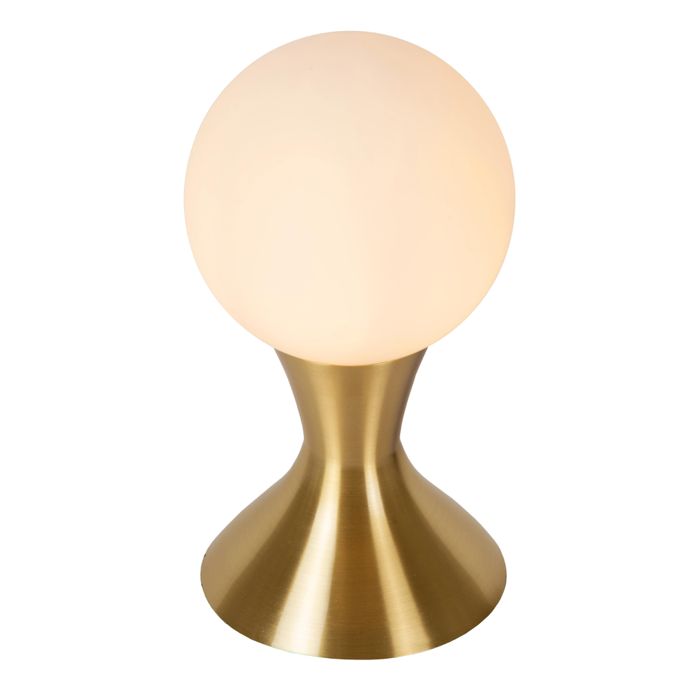 Lucide MOYA - Stolní lampa - Ø 12 cm - 1xG9 - zlatá / Mosaz