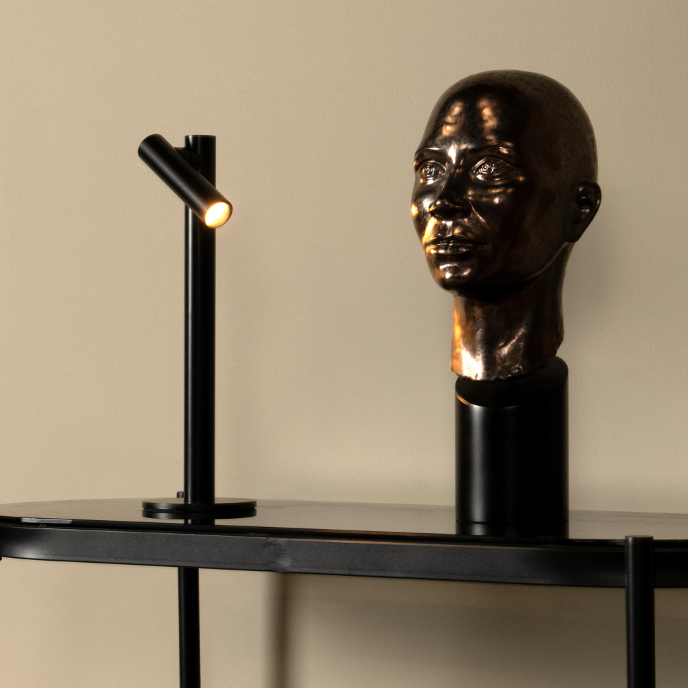 Lucide ANTRIM - Dobíjecí stolní lampa Vnitřní/Venkovní -  1x2,2W 2700K - IP54 - S bezdrátovo nabíječkou