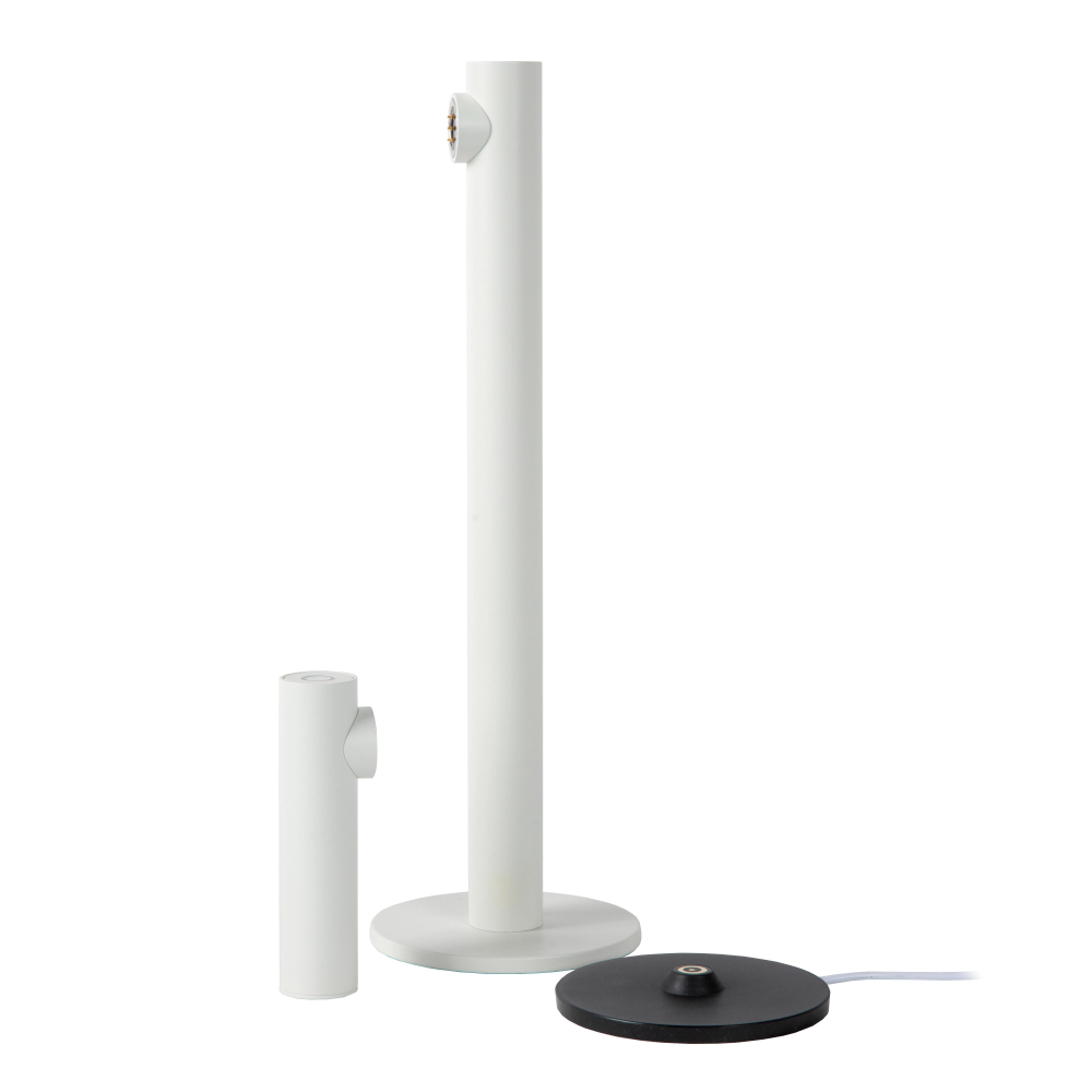 Lucide ANTRIM - Dobíjecí stolní lampa Vnitřní/Venkovní - Baterie - 1x2,2W 2700K - IP54 - bílá
