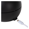 Lucide CLIPPER - Dobíjecí stolní lampa - Baterie - Ø 12 cm - LED - 1x2,2W 2700K - Černá